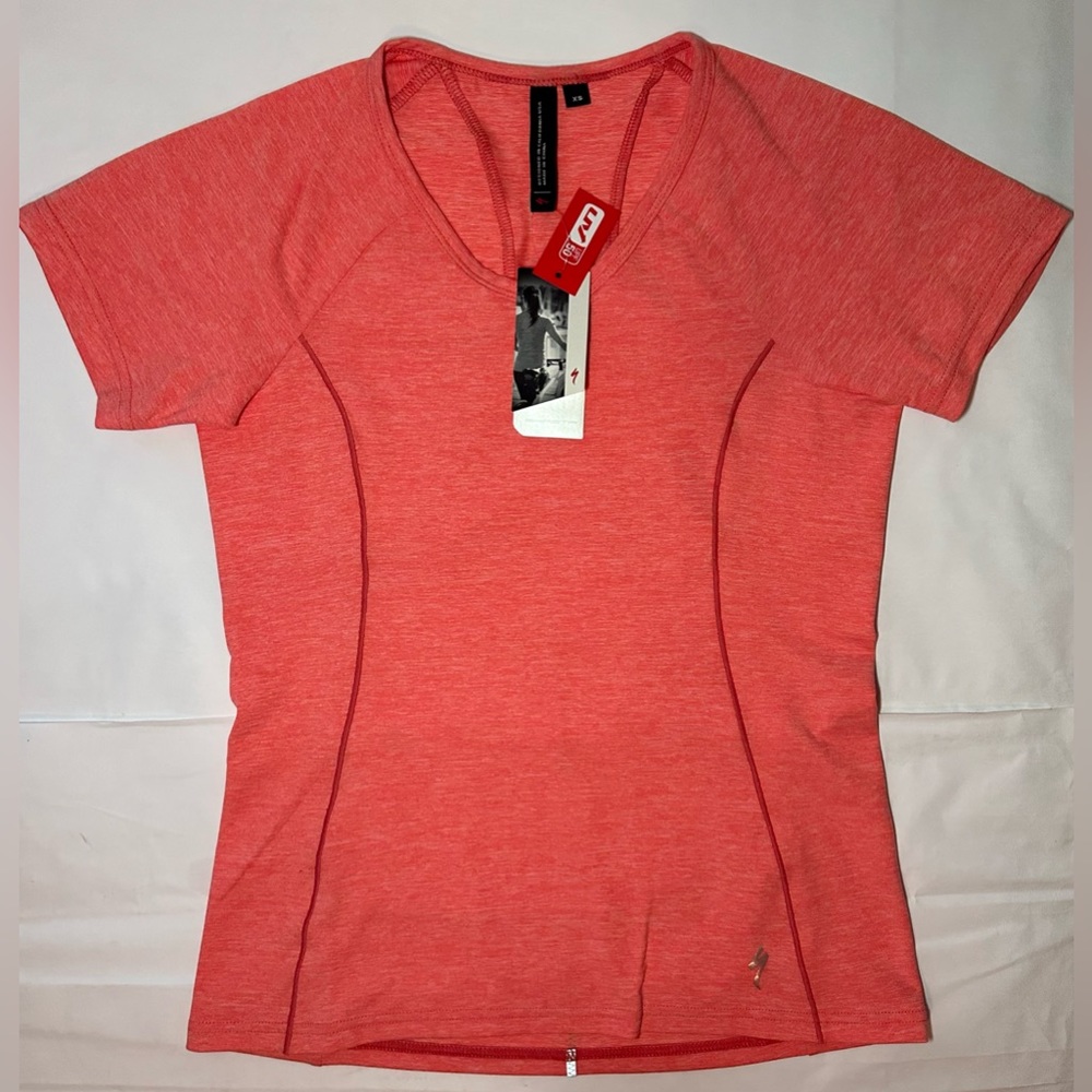Specialized Shasta Short Sleeve Top in Coral Heather Size XS